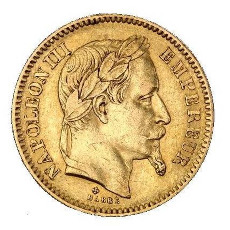 Frankreich - 20 Franc Napoleon III 1852-1870 - Koitz-Invest