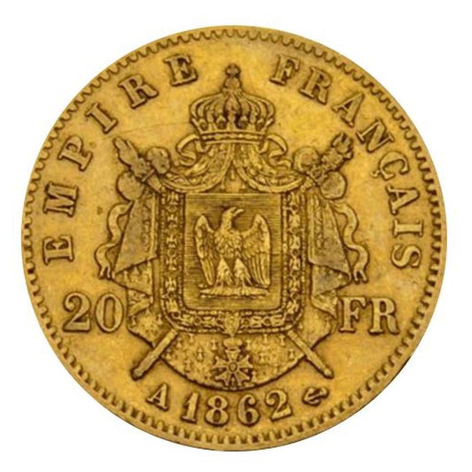 Frankreich - 20 Franc Napoleon III 1852-1870 - Koitz-Invest