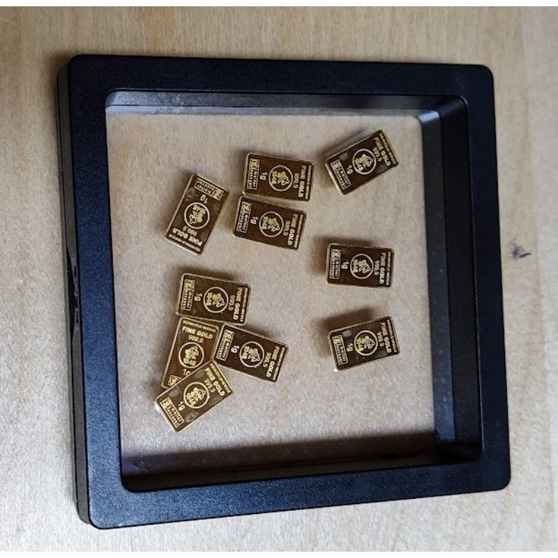 Goldbarren 10x 1 Gramm Feingold