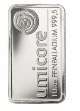 Palladium Anlagebarren 1 Unze
