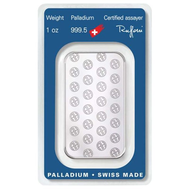 Pamp / Argor - Palladium Barren 1oz - Koitz-Invest