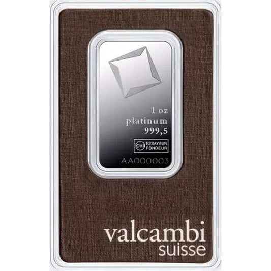 1 Unze Platin Barren - Koitz-Invest