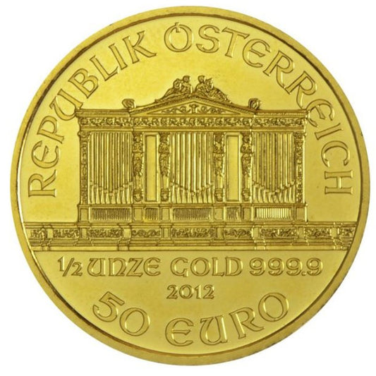 Österreich - Gold Philharmoniker 1/2oz - Koitz-Invest