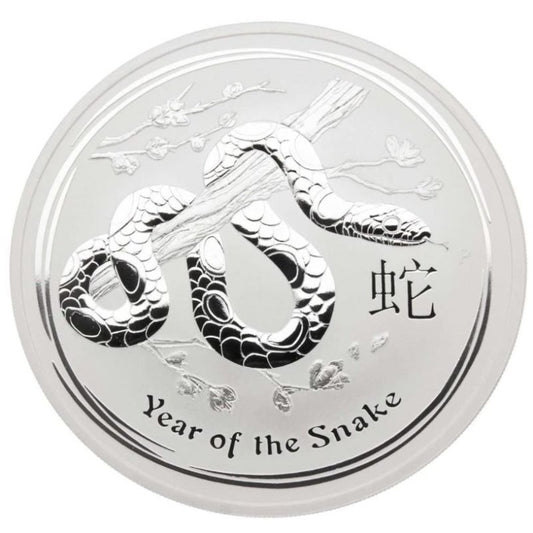Lunar II 2 oz Silber Schlange