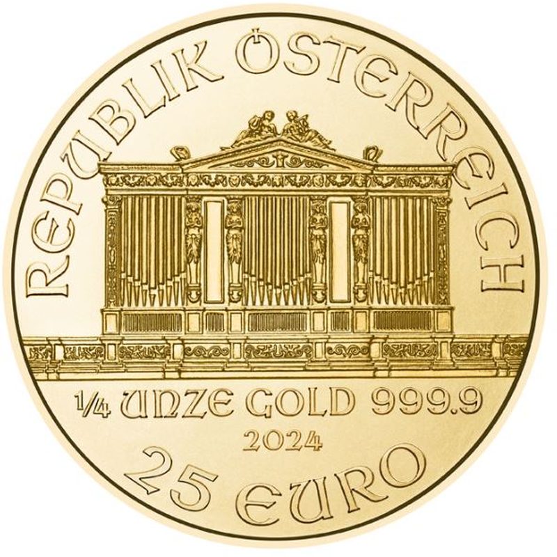 Österreich - Gold Philharmoniker 1/4oz - Koitz-Invest