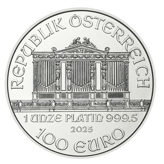 Österreich - Philharmoniker 2025 1oz Platin - Koitz-Invest