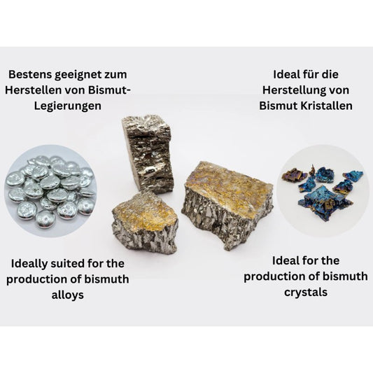 Bismut Bruchstücke 3 kg