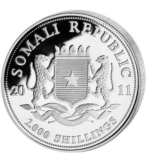 Somalia - 1kg Silber Elefant 2011