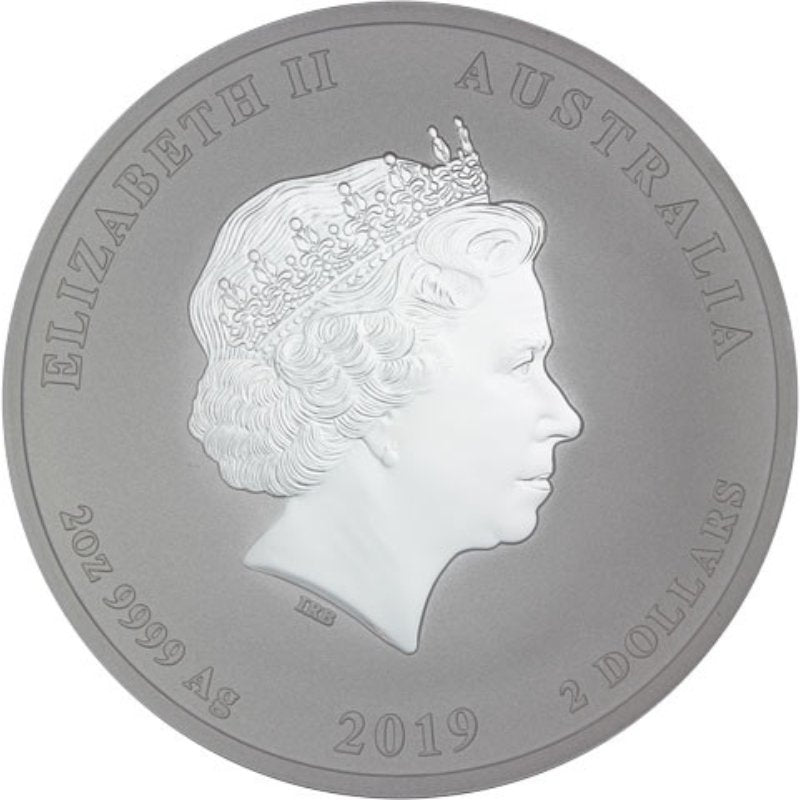 Australien - 5 Stück 2oz Lunar II Schwein 2019