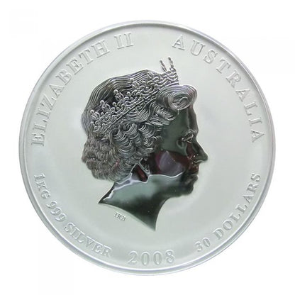 Australien 1 kg Silber Lunar II Maus 2008