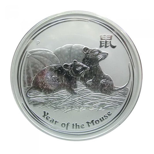 Australien 1 kg Silber Lunar II Maus 2008