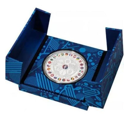 Fiji - 1kg Silber Frankreich UEFA EURO 2016