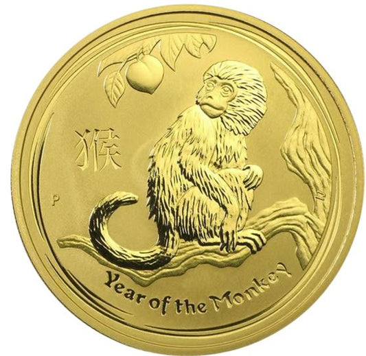 Lunar II Affe 2016 1 oz Goldmünze Australien
