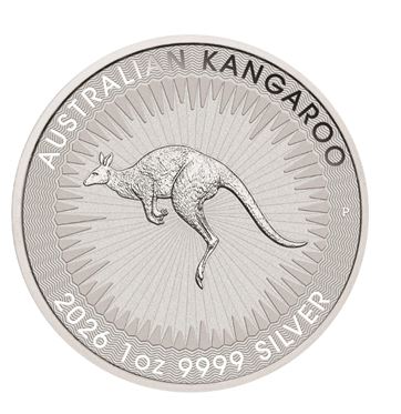 Australien - Känguru Perth Mint 2026 Tube