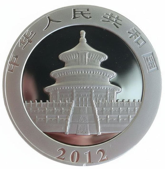 China - 1kg Panda 2012
