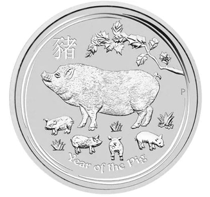 Australien - 1 Kilo Silber Münze Lunar II