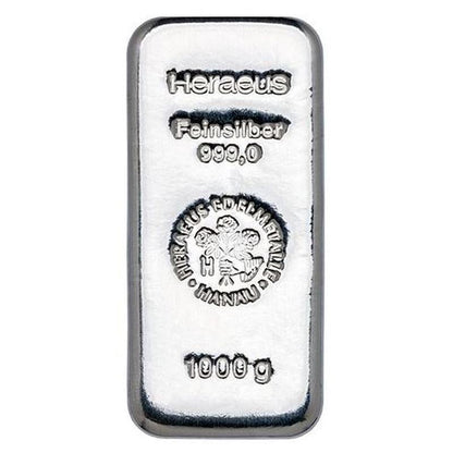 Silberbarren 3x 1000 Gramm - Koitz-Invest