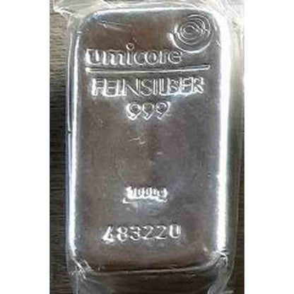 Silberbarren 3x 1000 Gramm - Koitz-Invest