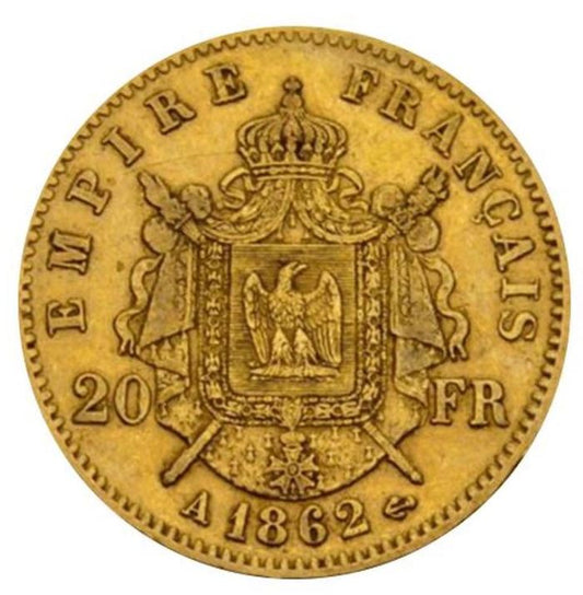 Frankreich - 20 Franc Napoleon III 1852-1870