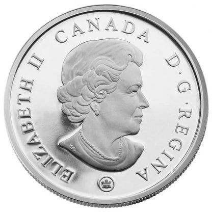 5 oz Silbermünze 2008 Royal Canadian Mint Jubiläum