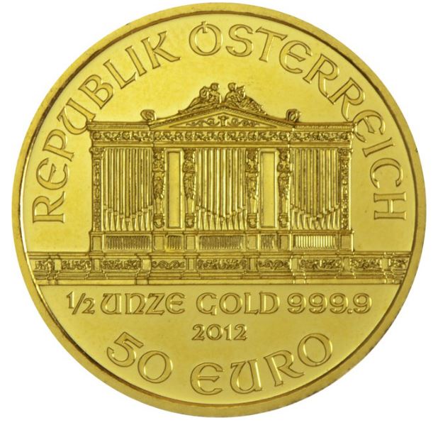 Österreich - Gold Philharmoniker 1/2oz