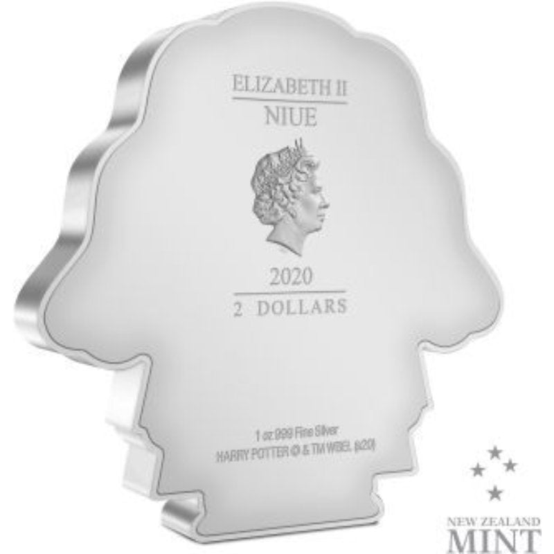 Niue 2 $ 2020 Chibi Rubeus Hagrid Silbermünze – Invest Paket 10 Stück