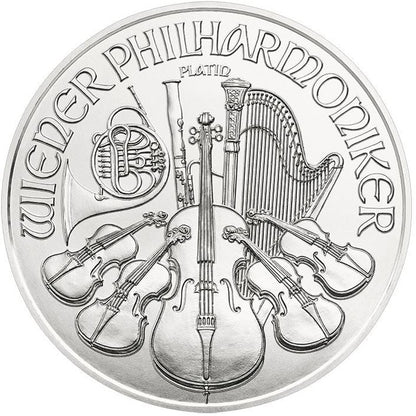 Österreich - Philharmoniker 2025 1oz Platin - Koitz-Invest