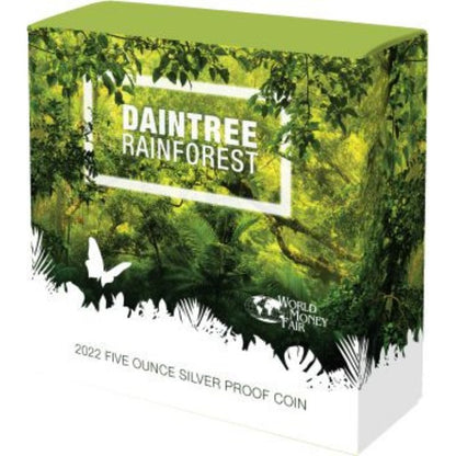 Niue - 5oz Daintree Regenwald 2022 PP Color