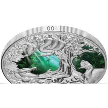 Niue - 5oz Daintree Regenwald 2022 PP Color