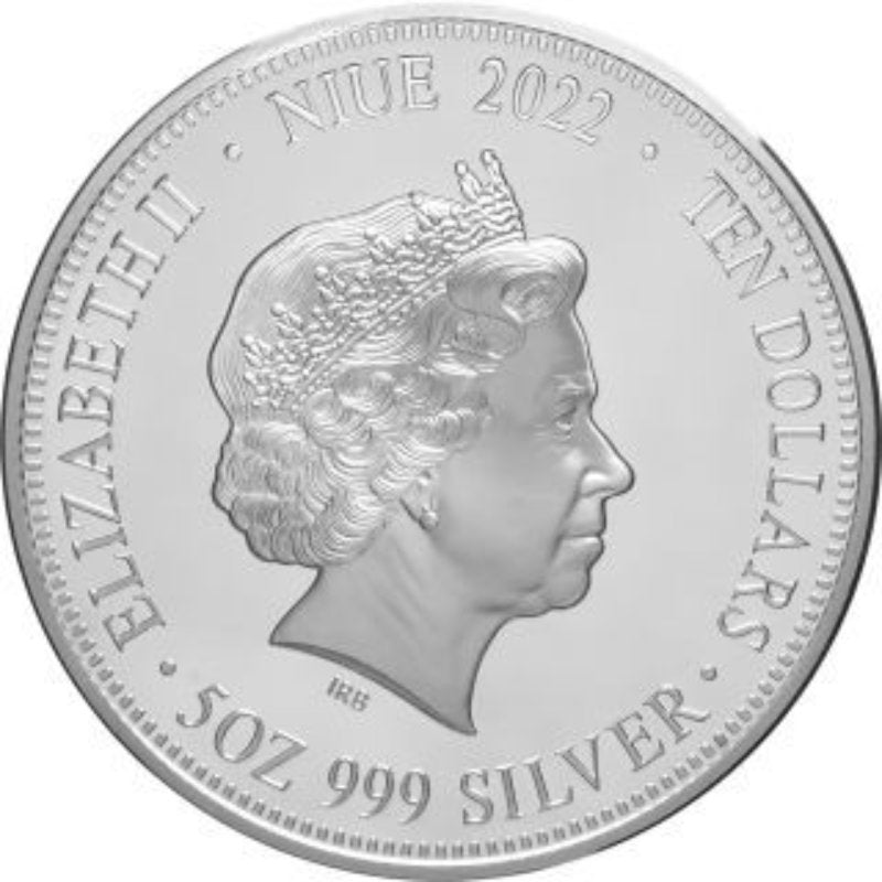 Niue - 5oz Daintree Regenwald 2022 PP Color