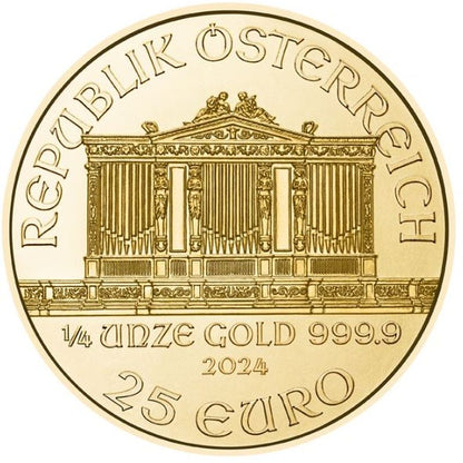 Österreich - Gold Philharmoniker 1/4oz - Koitz-Invest