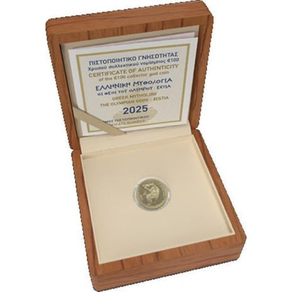 Griechenland - 100€ Gold Hestia 2025