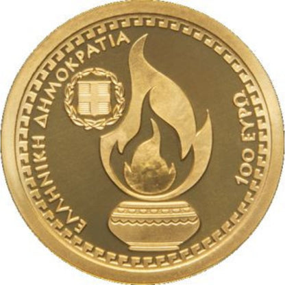 Griechenland - 100€ Gold Hestia 2025