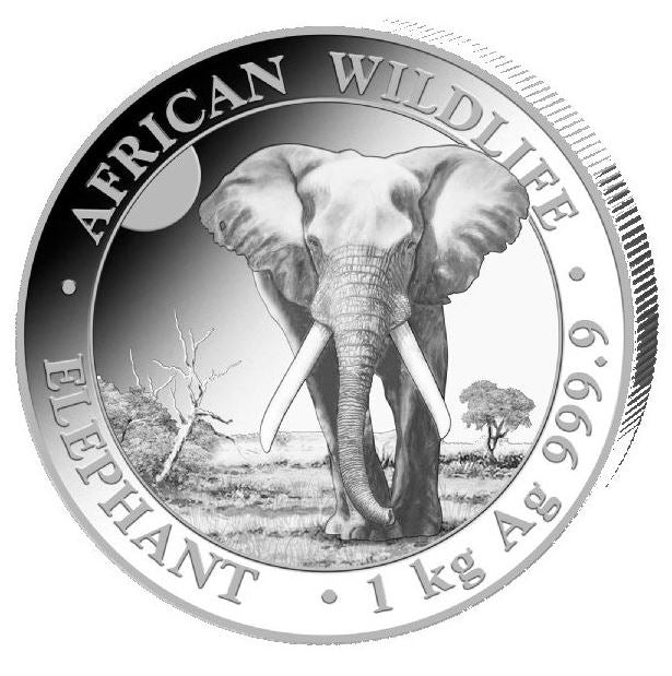 Somalia - 1 Kilo Elefant 2025