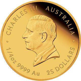 Australien Lunar Jahr der Ziege 2027 1/4 oz Gold PP