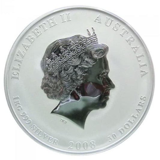 Australien - 1 Kilo Silber Münze Lunar II Maus 2008