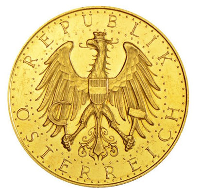 100 Schilling Goldmünze 1929 Österreich