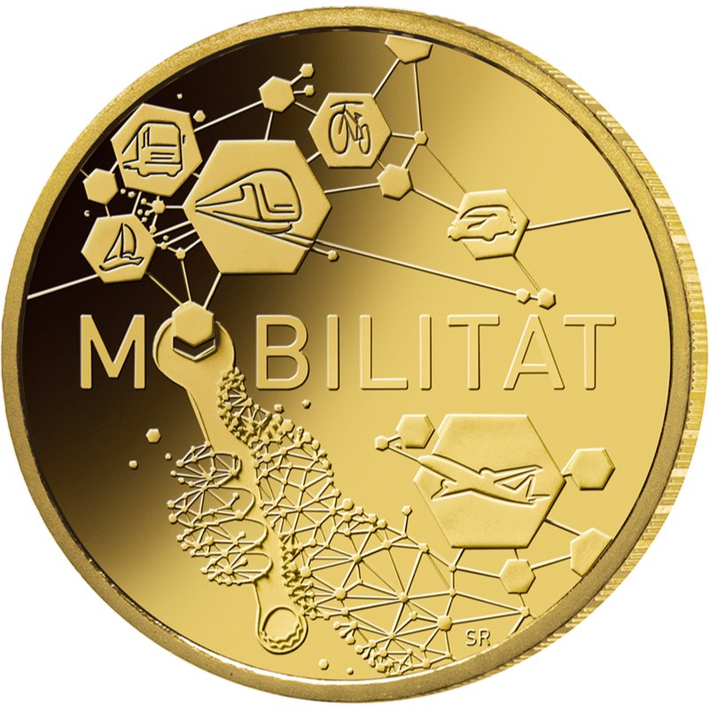 Deutschland - Deutsches Handwerk Mobilität 2024 1/4oz