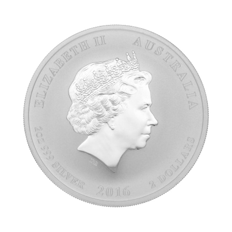 Lunar II Silbermünze Affe 2016