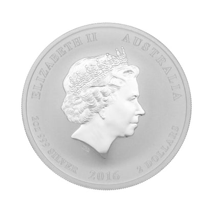 Lunar II Silbermünze Affe 2016