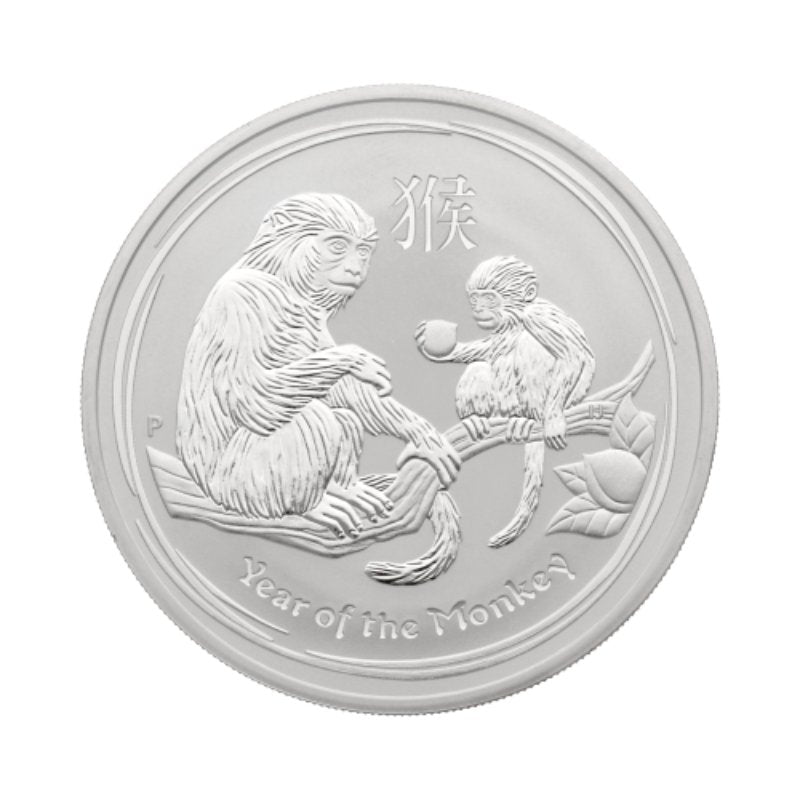 Lunar II Silbermünzen Affe 2016