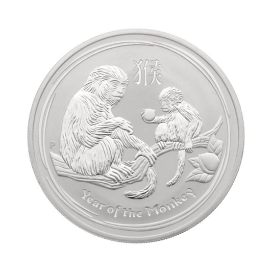 Lunar II Silbermünzen Affe 2016