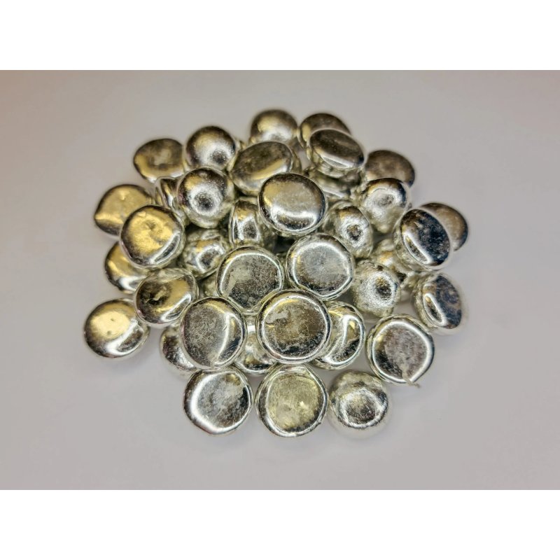 Reinzinn Pellets Sn99,9 – 20 g Zinnpellets mit 99,9 % Reinheit