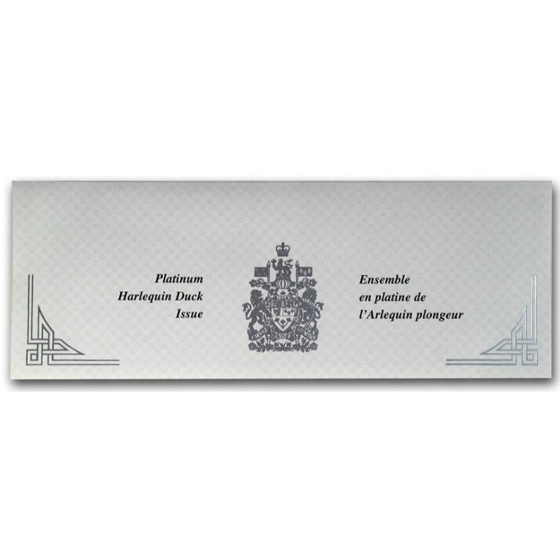 Platin Proof Set 2001 Harlekinente Royal Canadian Mint