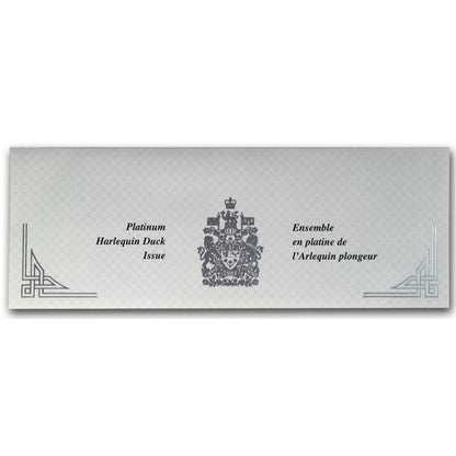 Platin Proof Set 2001 Harlekinente Royal Canadian Mint