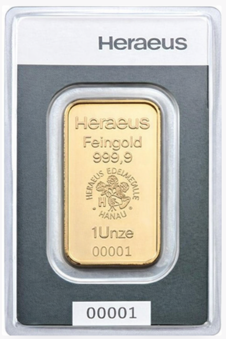 Goldbarren 1 Unze LBMA