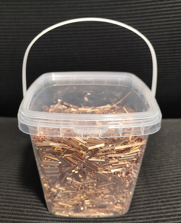 Kupfer Stücke 3 kg im Eimer
