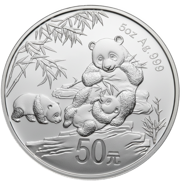 China - Panda 5oz Sonderausgabe 30 Jahre Goldpanda 2012 PP