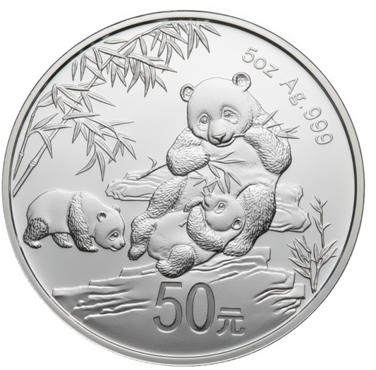 China - Panda 5oz Sonderausgabe 30 Jahre Goldpanda 2012 PP