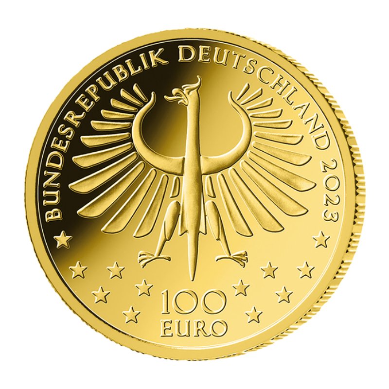 Deutschland  - Faust Goldmünze 100 Euro 2023 1/2oz